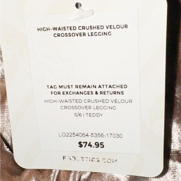 New! Fabletics 3-piece Set Crushed Velour Zip Up Hoodie/Legging/Bra-Top Sz Small - Picture 14 of 16